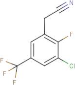 3-Chloro-2-fluoro-5-(trifluoromethyl)phenylacetonitrile