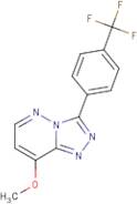 8-Methoxy-3-[4-(trifluoromethyl)phenyl][1,2,4]triazolo[4,3-b]pyridazine