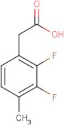 2,3-Difluoro-4-methylphenylacetic acid