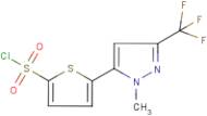 5-[1-Methyl-3-(trifluoromethyl)-1H-pyrazol-5-yl]thiophene-2-sulphonyl chloride