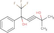 2-Methyl-5-phenyl-6,6,6-trifluorohex-3-yne-2,5-diol