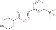 4-{3-[3-(Trifluoromethyl)phenyl]-1,2,4-oxadiazol-5-yl}piperidine