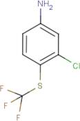 3-Chloro-4-(trifluoromethylthio)aniline