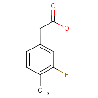 3-Fluoro-4-methylphenylacetic acid