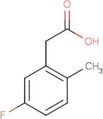 5-Fluoro-2-methylphenylacetic acid