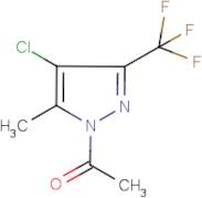 1-Acetyl-4-chloro-5-methyl-3-(trifluoromethyl)-1H-pyrazole