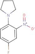 1-(4-Fluoro-2-nitrophenyl)pyrrolidine