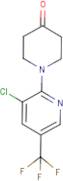 1-[3-Chloro-5-(trifluoromethyl)pyridin-2-yl]piperidin-4-one