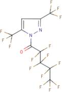 3,5-Bis(trifluoromethyl)-1-(nonafluoropentanoyl)pyrazole