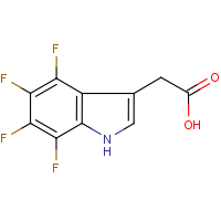 4,5,6,7-Tetrafluoro-1H-indole-3-acetic acid