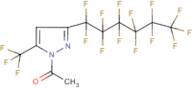 1-Acetyl-3-(perfluorohexyl)-5-(trifluoromethyl)-1H-pyrazole