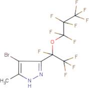 4-Bromo-3-[tetrafluoro-1-(heptafluoropropoxy)ethyl]-5-methylpyrazole