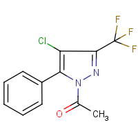 1-Acetyl-4-chloro-5-phenyl-3-(trifluoromethyl)-1H-pyrazole