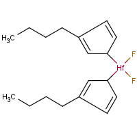 Bis(butylcyclopentadienyl)difluorohafnium(IV)