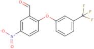 5-Nitro-2-[3-(trifluoromethyl)phenoxy]benzaldehyde