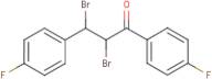 1,3-Bis(4-fluorophenyl)-2,3-dibromopropan-1-one