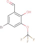 5-Bromo-2-hydroxy-3-(trifluoromethoxy)benzaldehyde