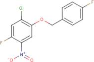 1-Chloro-5-fluoro-2-(4-fluorobenzyloxy)-4-nitrobenzene