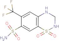 3,4-Dihydro-6-(trifluoromethyl)-2H-1,2,4-benzothiadiazine-7-sulphonamide 1,1-dioxide