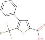 4-Phenyl-5-(trifluoromethyl)thiophene-2-carboxylic acid