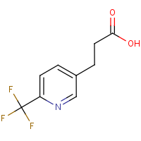 3-[2-(Trifluoromethyl)pyridin-5-yl]propanoic acid