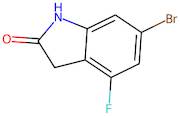 6-Bromo-4-fluoroindolin-2-one