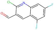 2-Chloro-5,7-difluoroquinoline-3-carbaldehyde