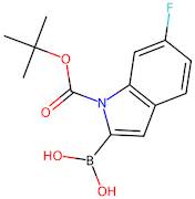 (1-(tert-Butoxycarbonyl)-6-fluoro-1H-indol-2-yl)boronic acid