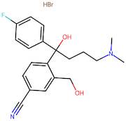 4-(4-(Dimethylamino)-1-(4-fluorophenyl)-1-hydroxybutyl)-3-(hydroxymethyl)benzonitrile hydrobromide