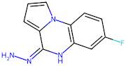 (E)-7-Fluoro-4-hydrazono-4,5-dihydropyrrolo[1,2-a]quinoxaline