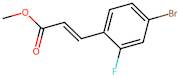 Methyl (E)-3-(4-bromo-2-fluorophenyl)acrylate