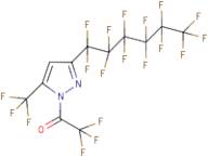 3-Perfluorohexyl-1-(trifluoroacetyl)-5-(trifluoromethyl)-1H-pyrazole