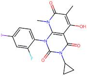 3-Cyclopropyl-1-(2-fluoro-4-iodophenyl)-5-hydroxy-6,8-dimethylpyrido[2,3-d]pyrimidine-2,4,7(1H,3H,…