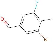 3-Bromo-5-fluoro-4-methylbenzaldehyde