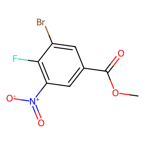 Methyl 3-bromo-4-fluoro-5-nitrobenzoate