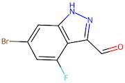 6-Bromo-4-fluoro-1H-indazole-3-carbaldehyde