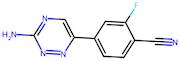 4-(3-Amino-1,2,4-triazin-6-yl)-2-fluorobenzonitrile