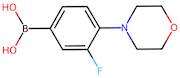 (3-Fluoro-4-morpholinophenyl)boronic acid