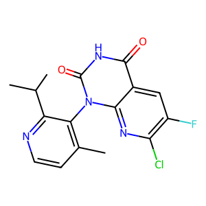 7-Chloro-6-fluoro-1-(2-isopropyl-4-methylpyridin-3-yl)pyrido[2,3-d]pyrimidine-2,4(1H,3H)-dione