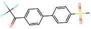 2,2,2-Trifluoro-1-(4'-(methylsulfonyl)-[1,1'-biphenyl]-4-yl)ethanone