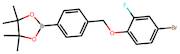 2-(4-((4-Bromo-2-fluorophenoxy)methyl)phenyl)-4,4,5,5-tetramethyl-1,3,2-dioxaborolane