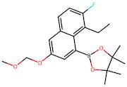 2-(8-Ethyl-7-fluoro-3-(methoxymethoxy)naphthalen-1-yl)-4,4,5,5-tetramethyl-1,3,2-dioxaborolane