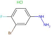 (3-Bromo-4-fluorophenyl)hydrazine hydrochloride