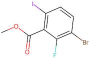 Methyl 3-bromo-2-fluoro-6-iodobenzoate