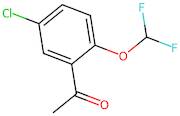 1-[5-chloro-2-(difluoromethoxy)phenyl]ethan-1-one