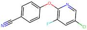 4-((5-Chloro-3-fluoropyridin-2-yl)oxy)benzonitrile