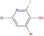 4,6-Dibromo-2-fluoropyridin-3-ol