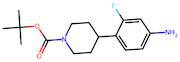 Tert-butyl 4-(4-amino-2-fluorophenyl)piperidine-1-carboxylate