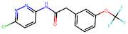 N-(6-Chloropyridazin-3-yl)-2-(3-(trifluoromethoxy)phenyl)acetamide