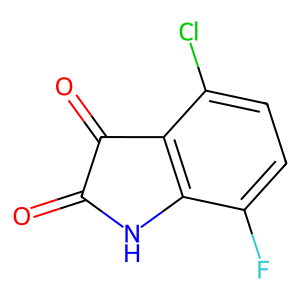 4-Chloro-7-fluoro-2,3-dihydro-1h-indole-2,3-dione